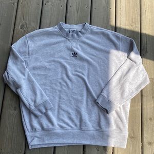 Grey Adidas crewneck